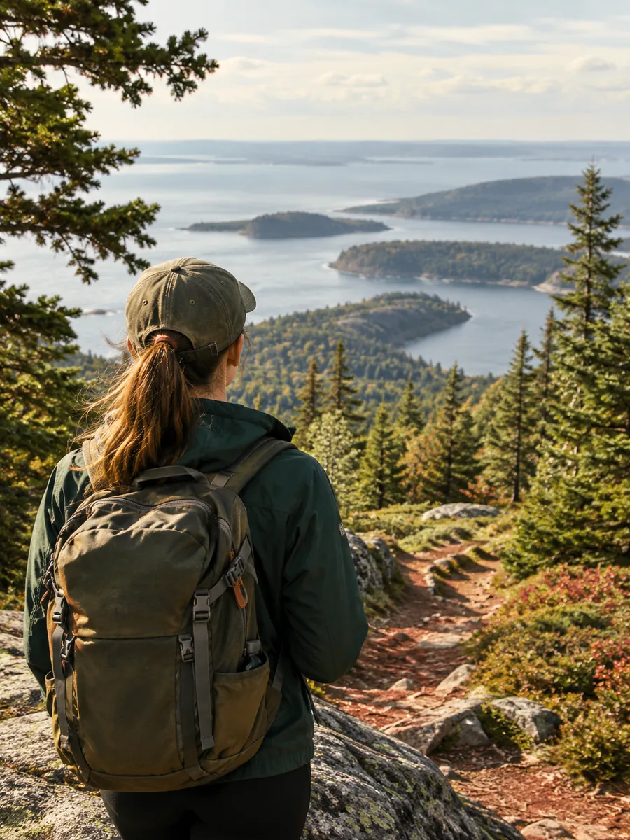 Aussicht im Acadia National Park